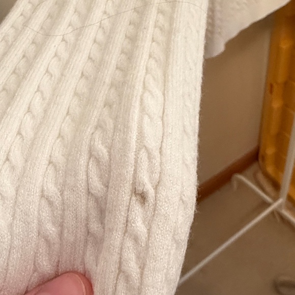 Freshman Cream Ribbed Top - Picture 3 of 4